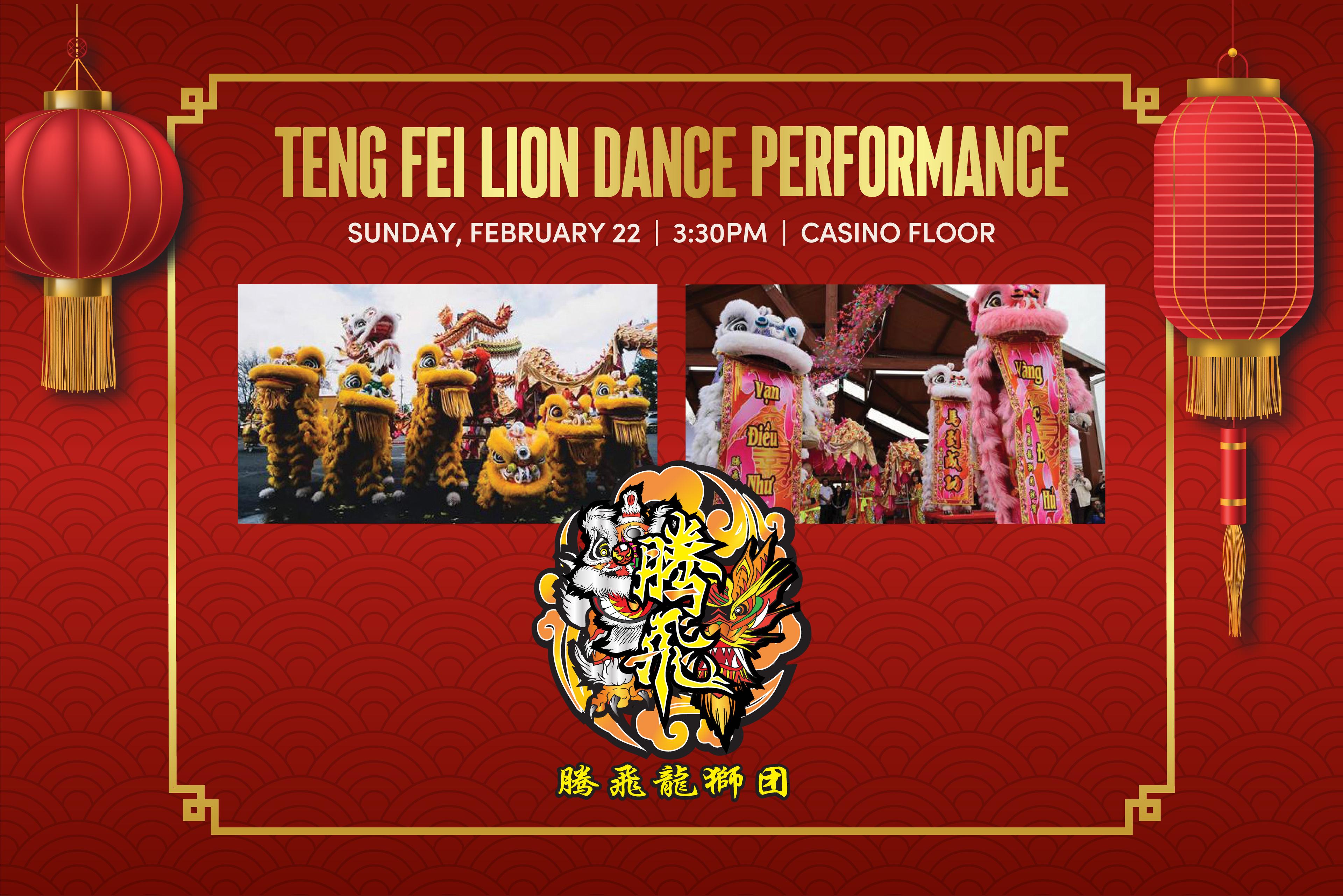 TENG FEI LION DANCE | FEBRUARY 22